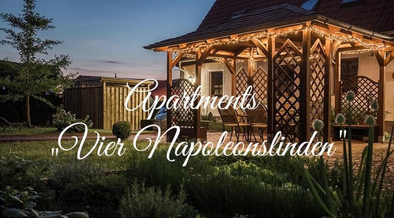 אוארשטאדט Apartments "Vier Napoleonslinden" מראה חיצוני תמונה